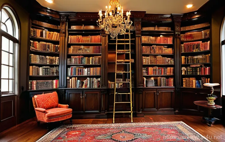 전통주택의 공간 활용 - **A Serene Integrated Reading Nook:** A cozy and inviting traditional living room corner designed fo...