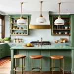 전통주택 리모델링 사례 - **Eco-Conscious Historic Kitchen Renovation:** A beautifully renovated kitchen in a 1920s bungalow. ...