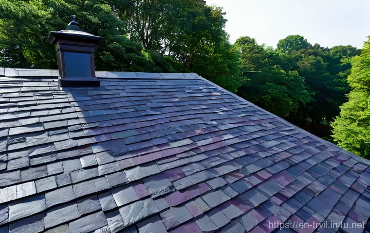 전통주택 기와 교체 - Prompt 1: The Resplendent Slate Roof** 전통주택 기와 교체 - Prompt 1: The Resplendent Slate Roof**